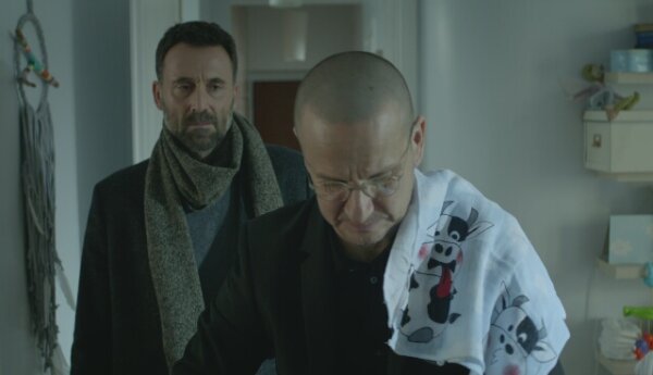 Marcin i Adam wspólnie zajmują się Basią. Wzruszająca scena!